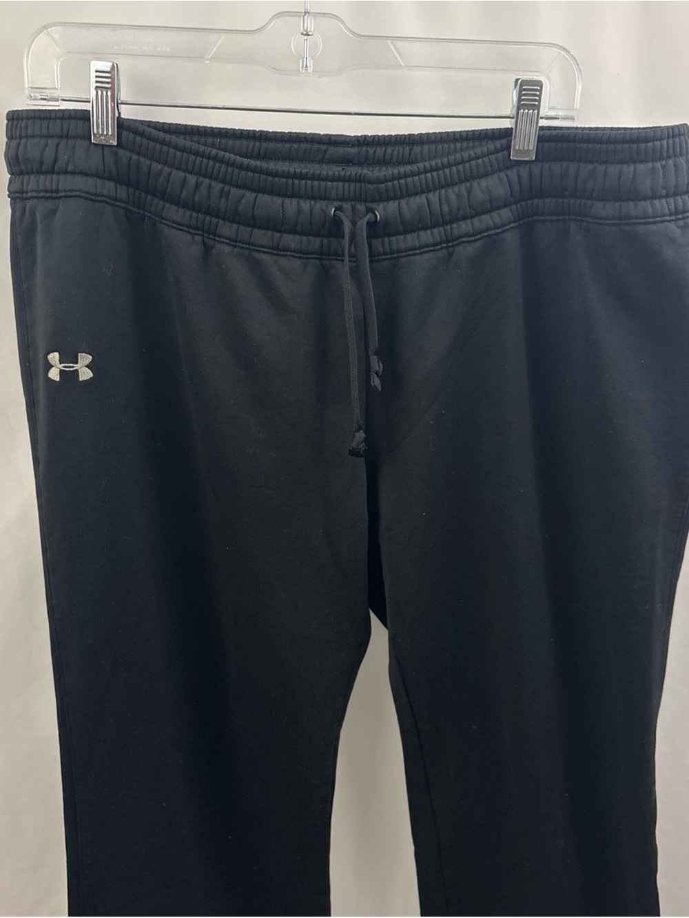 Under Armour Pants Mens XL Black Fleece Sweatpants Athletic Warm Up Gym Baggy - Picture 3 of 9